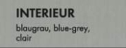 interieur blue grey