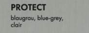 protect blue grey